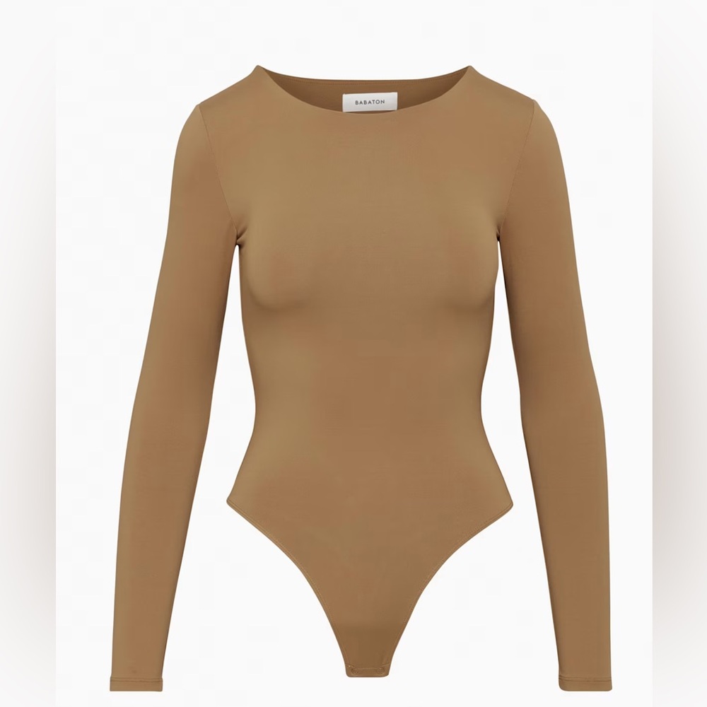 Aritzia Contour Crew Longsleeve Bodysuit NWOT